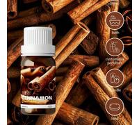 Shein Aceite de canela de 10ml 100% natural. Aceite esencial de canela para aromaterapia, difusor, piel, cabello, labios, Body y elaboración de velas. Fraga