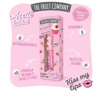 Shein Aceite Labial The Fruit Company - Extra Hidratación con Vitamina E y Aceite de Jojoba - Fórmula Nutritiva para Labios Jugosos y Suaves - Disponible en