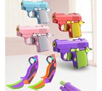 Shein Actualizado 2025 - Pistola M1911 de bolsillo - Mecanismo de enlace - Retroceso automático - Mini pistola - Regalo de cumpleaños - Regalo de Pascua - R