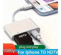 Shein Adaptador de HD para , convertidor de video y audio sincronizado de 1080P para pantalla, adaptador digital AV con puerto de carga para 14 13 12 11 X 8
