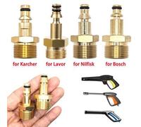 Shein Adaptador de pistola de lavadora a presión de agua, tamaño M22-14, compatible con las marcas Karcher, Lavor, Bosch y Nilfisk