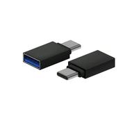 Shein Adaptador usb 3.2 aisens a108-0717/ usb hembra - usb tipo-c macho/ negro