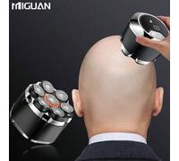 Shein Afeitadora recargable por USB de 7 cuchillas para hombres: pantalla digital, portátil, fácil de lograr un look calvo en casa - opción de regalo ade