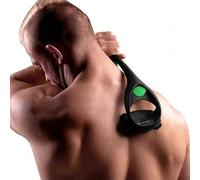 Shein Afeitadoras de espalda para hombres y mujeres: la afeitadora de vello de espalda DIY para hombres con tecnología de cuchilla de y mango plegable ergon