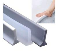 Shein Agente bloqueador de agua sólido y multifuncional para baño, sin necesidad de perforar, inodoro, flexible y no deformable, equipado con adhesivo poste