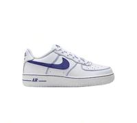 Shein Air Force 1 LV8 Older Kids' Shoes White/Deep Royal Blue HJ4563