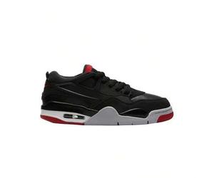 Shein Air Jordan 4 RM Older Kids' Shoes Black/Wolf Grey/White/Varsity Red FQ7938