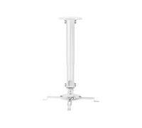 Shein AISENS Soporte Universal Giratorio, Inclinable y Extensible de Techo para Proyector 13.5Kg, Blanco