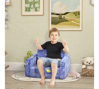 Shein AIYAPLAY Sillón Infantil Plegable Sofá Infantil Reclinable 2 en 1 Sofá para Bebés Tapizado de Tela Luminosa Cojín y Funda Lavables para Dormitorio Sal