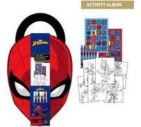 Shein Album Actividades Coloreable Spiderman para Niños - Cuaderno Infantil con Juegos, Dibujos, Laberintos y Coloreables - Libro Educativo y Entretenido -