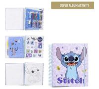 Shein Album Actividades Coloreable Stitch para Niños - Cuaderno Infantil con Juegos, Dibujos, Laberintos y Coloreables - Libro Educativo y Entretenido - Ide