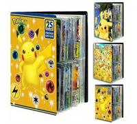 Shein Álbum de 240 tarjetas conmemorativas del 25 aniversario de Pokémon, con portafolios para coleccionar tarjetas VMAX. Regalo de Navidad y Año Nuevo