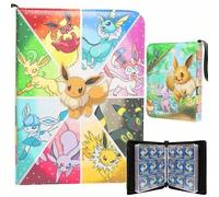 Shein Álbum de coleccionista premium de edición limitada de Pokémon TCG - 4 bolsillos por página, carga lateral, regalo autorizado de coleccionista, regalo