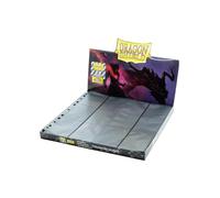 Shein álbum páginas de 24 bolsillos non glare para cartas standard dragon shield