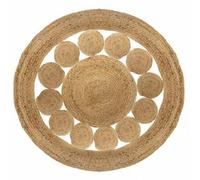 Shein ALFOMBRA DE YUTE CALADA PARA UN INTERIOR MÁS NATURAL|D. 120 x H. 1 cm. Marca Atmosphera. Envío gratuito en 24/48 horas