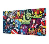 Shein Alfombrilla Gaming Los Vengadores Avengers Marvel - Alfombrilla Gaming - Superficie Antideslizante - Optimizada Para Precisión - Resistente Al Desgast