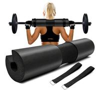 Shein Almohadilla para sentadillas Almohadilla para barra para sentadillas, zancadas y elevaciones de cadera - La almohadilla de espuma proporciona alivio a