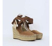 Shein Alpargatas Valencia, sandalias con cuña alto con plataforma de verano, para Playa Oficina Vacaciones