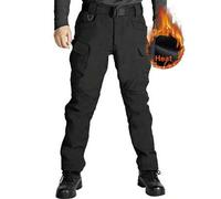 Shein ALPHA CAMP 1 pieza Pantalones largos de softshell de forro polar compuesto para hombre para camping y deportes de senderismo