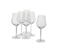 Shein alpina Copas de Vino Blanco - Copas Vino 6 Piezas - Copa Vino 37cl - Regalo Cumpleaños - Regalos Originales Para Mujer y Parejas - Transparante - Vidr