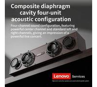 Shein Altavoces multimedia Lenovo C02, altavoces con modo dual USB/Bluetooth, alimentados por USB, altavoces retro, compatibles con TV, computadora, teléfon