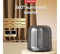Shein Altavoz Bluetooth Lenovo HD107, reproductor portátil inalámbrico de escritorio, sonido envolvente mejorado, Bluetooth 6.0, para coche, camping, exteri