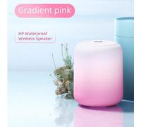 Shein Altavoz inalámbrico HP, altavoz de color Dopamina, portátil para exteriores, compatible con lectura de datos TF/Flax, altavoz inalámbrico, Wireless 5.