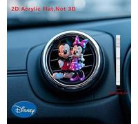 Shein Ambientador de coche en 2D con personaje clásico de Disney, se instala en la rejilla de ventilación, adecuado para el espacio de conducción
