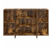 Shein Aparador vidaXL roble ahumado 120x30x75 cm madera de ingeniería