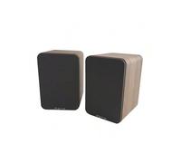 Shein APPROX - Altavoces AUTOAMPLIFICADOS APPSPK02 - Caja Madera - 30W+30W RMS - Bluetooth - RCA - COAXIAL - OPTICA - USB - Mando A Distancia (Roble)