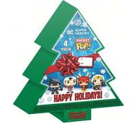 Shein ARBOL NAVIDAD CON 4 FIGURAS POCKET POP MARVEL TREE HOLIDAY EXCLUSIVE - Figura Coleccionable Alta Calidad y Detalles Precisos - Figura Coleccionable Id