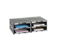 Shein Archivo 2000 6522 NE archivador organizador Poliestireno Negro