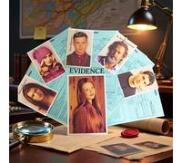 Shein Archivos de casos sin resolver: Jamie - Juego de rompecabezas de misterio - ¿Puedes resolverlo? Adecuado para individual, parejas, grupos y fiestas -