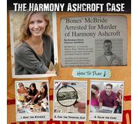 Shein Archivos de casos sin resolver: Juego de misterio del caso frío de Ashcroft y Harmony - Juego de mesa interactivo estilo detective para adolescentes y