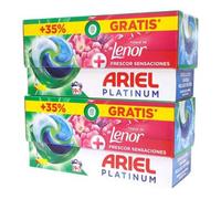 Shein Ariel Todo en Uno Pods Sensaciones - Pack de 2 Cajas (52 Cápsulas en Total) | Detergente en Cápsulas para Lavadora con Extra Frescor