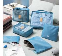 Shein ARISE - Set de Bolsas Organizadoras para Maletas Luggan InnovaGoods 6 Piezas | Mantén tu Equipaje Ordenado con este Kit Impermeable y Compacto