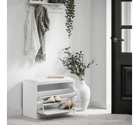 Shein Armario Zapatero Taburete Puff Caja Banco Estantería para Zapatos Chifonier 60 x 30 x 45 cm FSR16-W ES Zapatero Banco Zapatero Zapatero Entrada Recibi