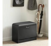 Shein Armario Zapatero Taburete Puff Caja Banco Estantería para Zapatos Chifonier 60 x 30 x 45 cm FSR16-W ES Zapatero Banco Zapatero Zapatero Entrada Recibi