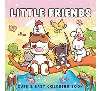 Shein [Artesanía Esencial] Libro para colorear de Pequeños Amigos, mejora la capacidad de comprensión para pintar, garabatear y aprender - Actividades educa