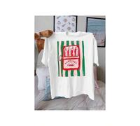 Shein Artistic and Eye - catching T - Shirt: Make a Splash with a Bold Food - inspired Design