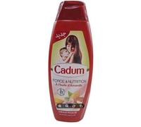 Shein Asdaaf Champú Cadum Force y Nutrition ,Pelo brillante y sedoso, Champú con huevo y almendra con Fragancia árabe con perfume árabe NOVEDAD Cadum