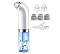 Shein Aspiradora para eliminar puntos negros con 6 cabezales, limpiador de poros, extractor de succión eléctrico para eliminar puntos negros, removedor de p