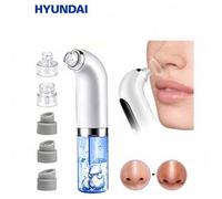 Shein Aspiradora para eliminar puntos negros con 6 cabezales, limpiador de poros, extractor eléctrico de succión portátil para uso personal, limpiador eléct