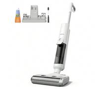 Shein Aspiradora y trapeador inalámbricos Proscenic F10 Pro, tiempo de funcionamiento de 30 minutos, autolimpieza, pantalla LED, limpieza integral de bordes