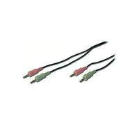Shein ASSMANN Electronic AK 82102 cable para video, teclado y ratón (kvm) Negro 3 m
