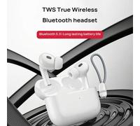 Shein Audífonos Bluetooth T5S verdaderamente inalámbricos, intraaurales duales, batería de larga duración, carga rápida tipo C, modo de juego de baja latenc