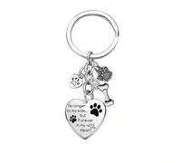 Shein Aunque ya no estés a mi lado, por siempre en mi corazón' - Regalo conmemorativo de mascota, llavero conmemorativo de mascota, regalo por fallecimiento