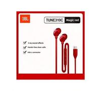 Shein Auriculares alámbricos JBL TUNE310C con USB tipo C - Audífonos intrauriculares con sonido estéreo Hi-Fi para computadora y teléfonos con interfaz USB-