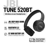 Shein Auriculares Bluetooth JBL TUNE 520BT, auriculares inalámbricos con cancelación de ruido, 57 horas de duración de batería, Bluetooth 5.3