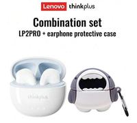 Shein Auriculares Bluetooth Lenovo LP2PRO con estuche protector, semi intrauriculares, sonido envolvente de alta definición, micrófono sensible para llamada